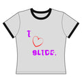 I <3 SLIDE Woman's Cropped Tee