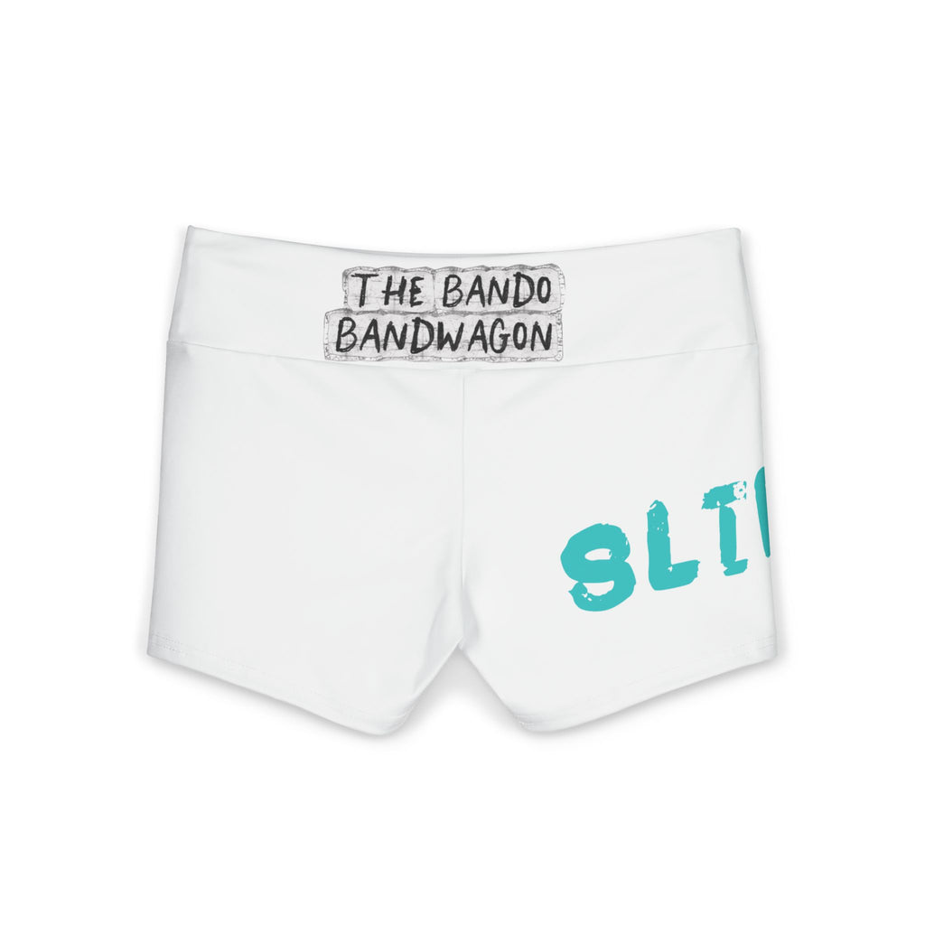 Women's Polyester Yoga Shorts (AOP)